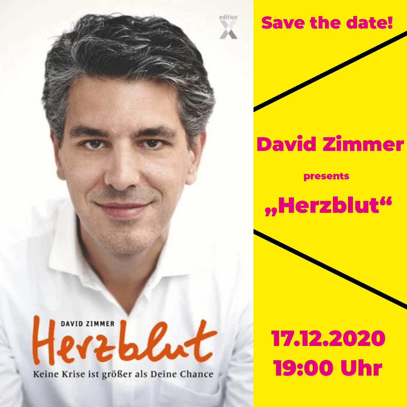 Herzblut - Keine Krise ist größer als Deine Chance
